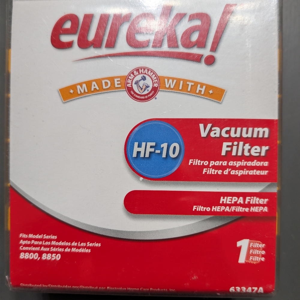 Eureka Vacuum Filter HF-10 - Red and White